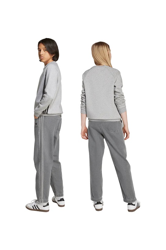 Παιδικά τζιν adidas Originals JV7802 γκρί