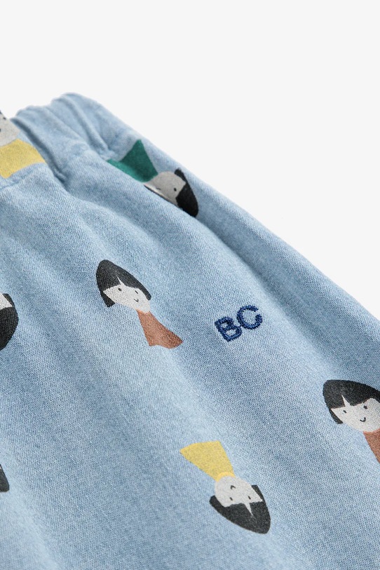 Bobo Choses jeans bebeluși Game Pawns albastru 225AB082