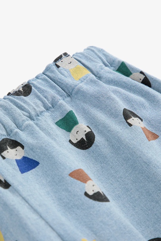 Bobo Choses jeans bebeluși Game Pawns 225AB082 albastru