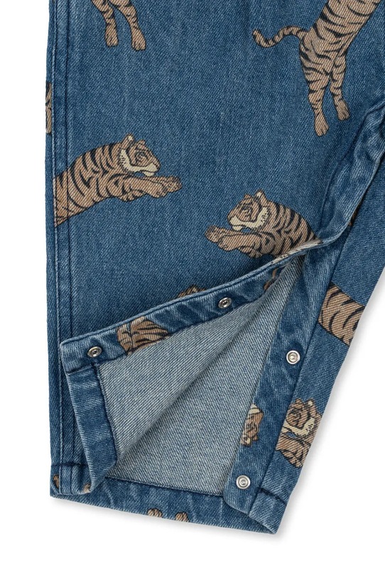 Konges Sløjd ogrodniczki bawełniane dziecięce MAGOT OVERALLS GOTS KS103888.9BYA