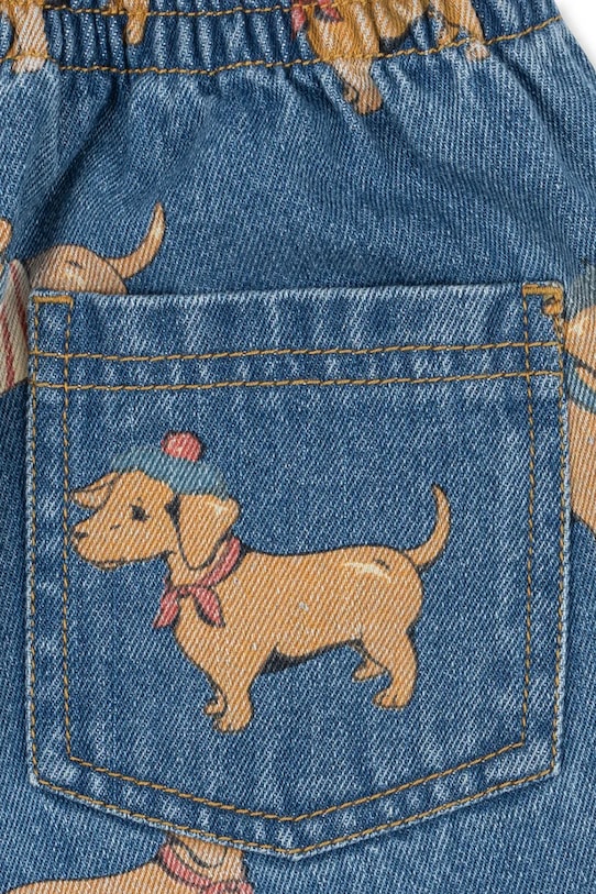 Konges Sløjd jeansy dziecięce MAGOT PANTS GOTS niebieski KS105177.9BYA