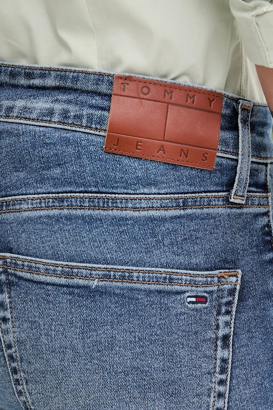 Rifle Tommy Jeans modrá DM0DM21216