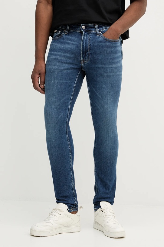 Džíny Calvin Klein Jeans modrá LV04RB720G