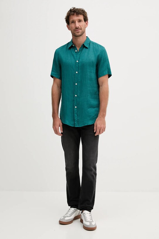 Τζιν παντελόνι Calvin Klein Jeans LV04RB754G μαύρο AW25