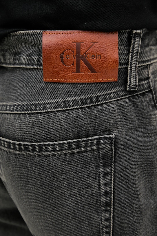 Džíny Calvin Klein Jeans šedá LV04RB705G