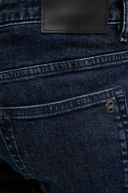 BOSS Orange jeansy granatowy 50544630