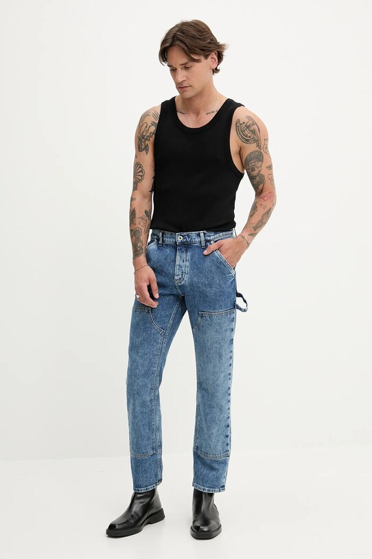 Karl Lagerfeld Jeans jeansy A3M10043 niebieski AW25