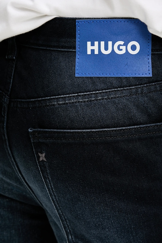 Hugo Blue jeansy granatowy 50541586