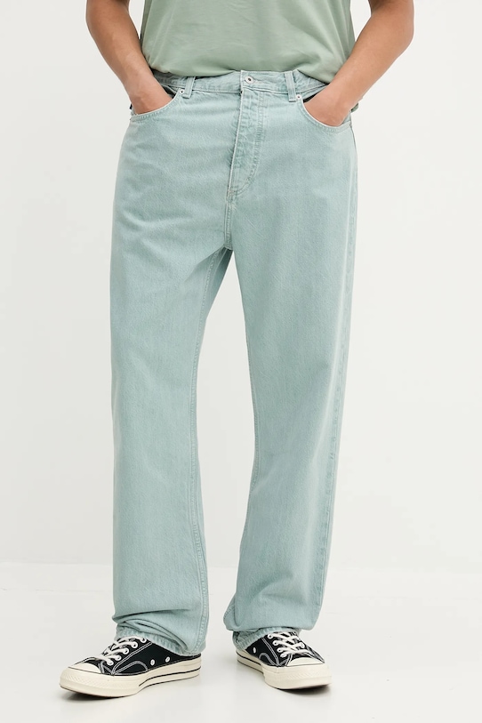 Hugo Blue jeansy turkusowy 50541663