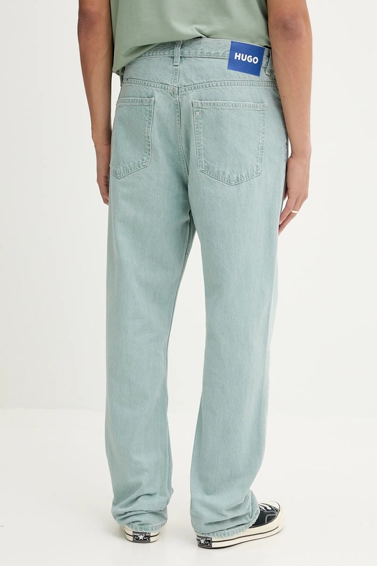 Odzież Hugo Blue jeansy 50541663 turkusowy