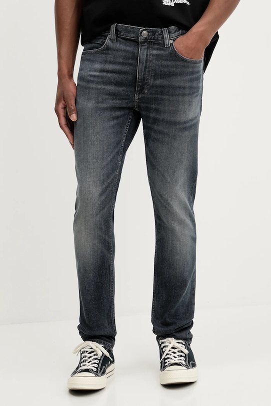 HUGO jeansy szary 50542675