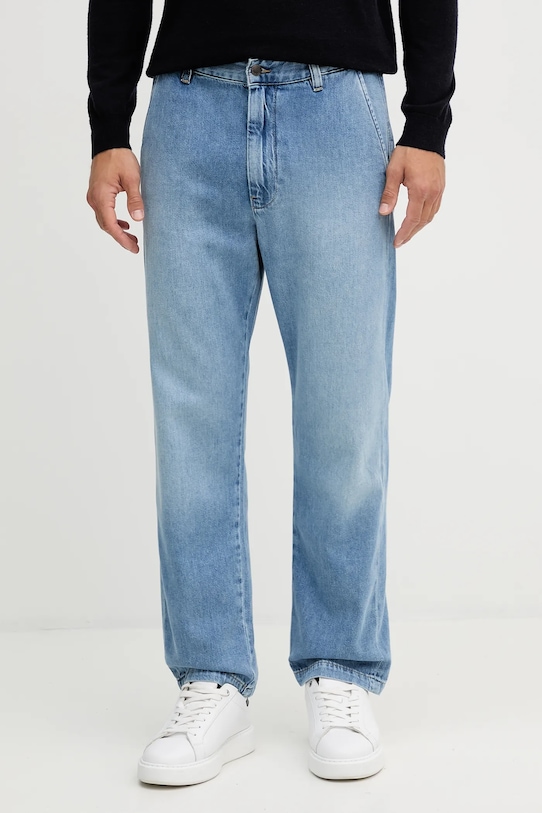 Джинсы United Colors of Benetton голубой 40M0UF05R