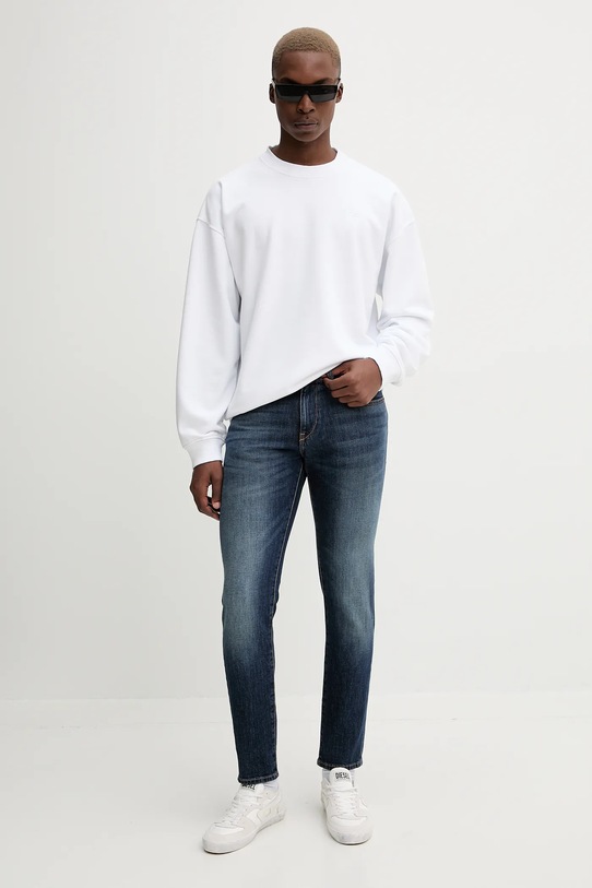 Diesel jeansy 2019 D-STRUKT L.32 A03558.0DBED granatowy AW25