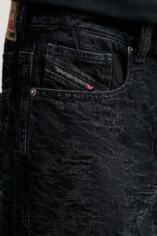 Diesel jeansy 2024 D-MACS L.32 A18974.007BW czarny