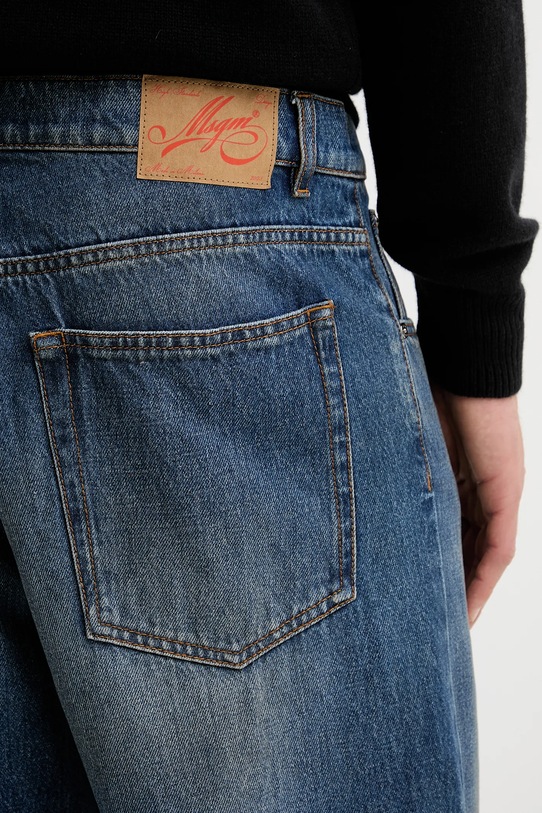MSGM jeansy 3940MP236L.257594 niebieski