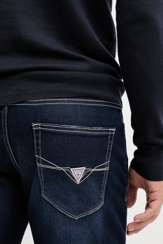 Guess jeansy ANGELS granatowy M5BAN2.D0631