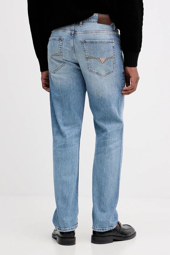 Odzież Guess jeansy OWEN M5BAT5.D4K3B niebieski