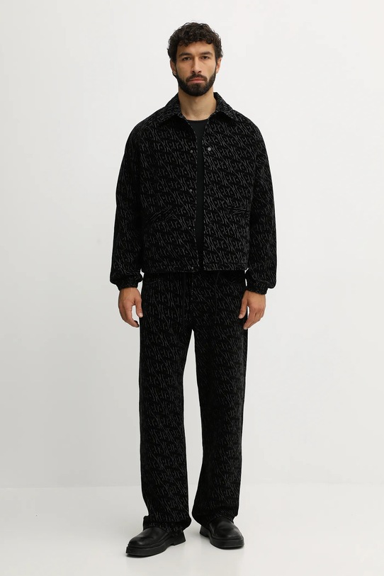 Armani Exchange spodnie XM000076.AF18821 czarny AW25