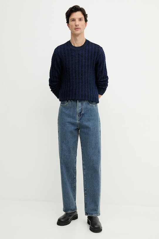 Armani Exchange jeansy XM001156.AF14870 granatowy AW25