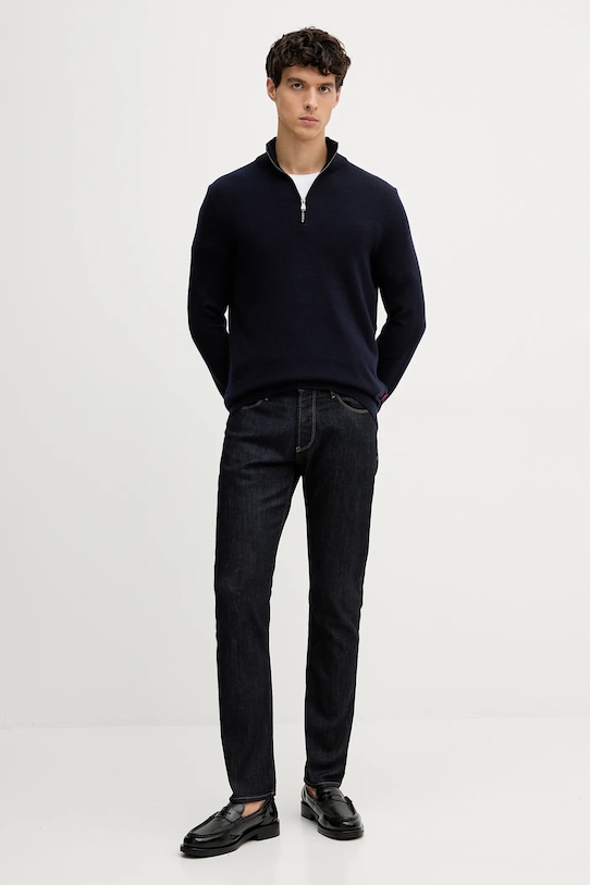 Emporio Armani jeansy EM000121.AF14116 niebieski AW25