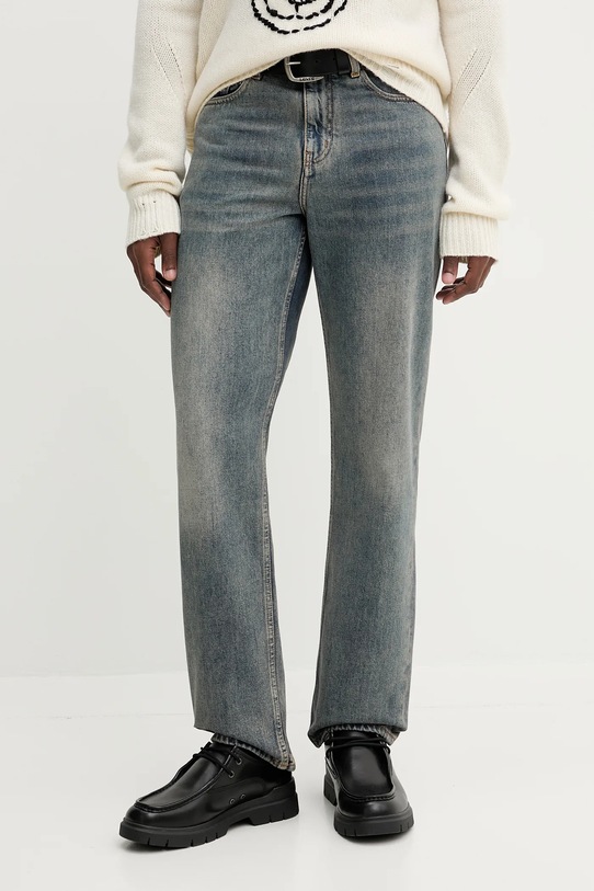 ZADIG&VOLTAIRE jeansy bawełniane niebieski WMJE01196