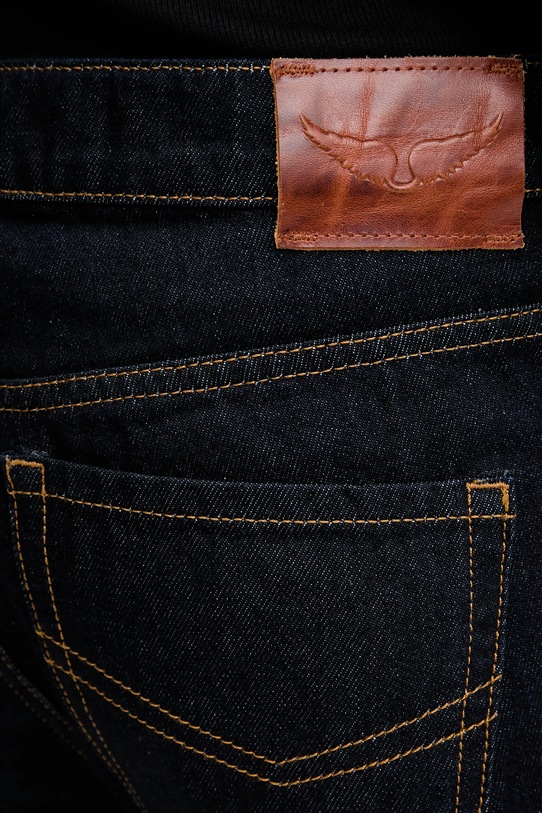 ZADIG&VOLTAIRE jeansy granatowy WMJE01201