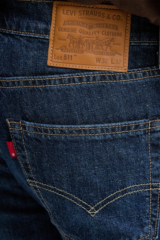 Levi's jeansy 511™ SLIM niebieski 04511.6136
