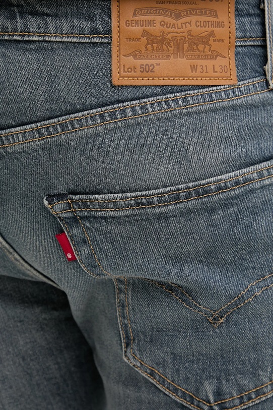 Levi's jeansy 502™ TAPER szary 29507.1680