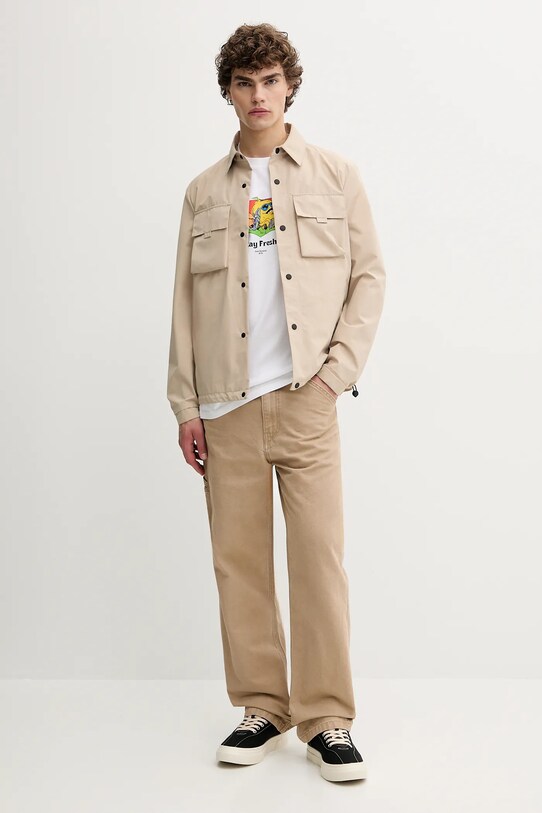 Levi's spodnie bawełniane 55849.0067 beżowy AW25