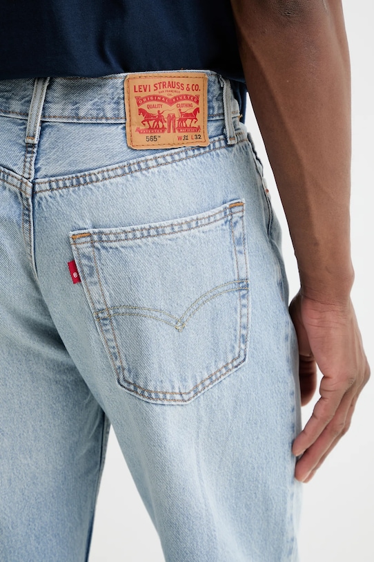 Levi's jeansy niebieski A7221