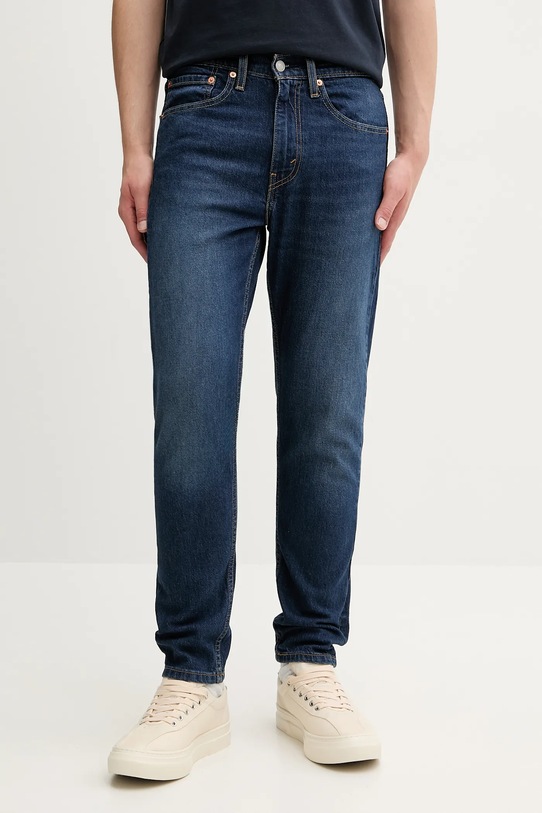 Levi's jeansy 515 SLIM FIT STRAIGHT granatowy A7222
