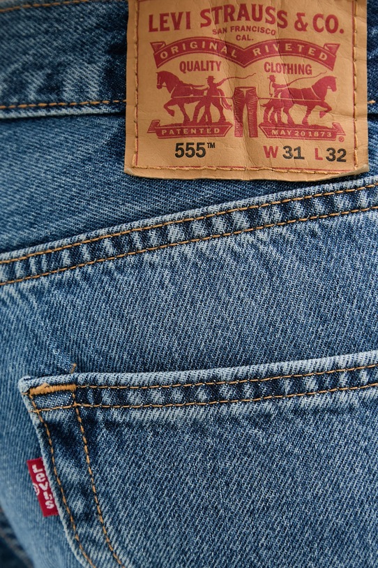 Levi's jeansy niebieski A7223