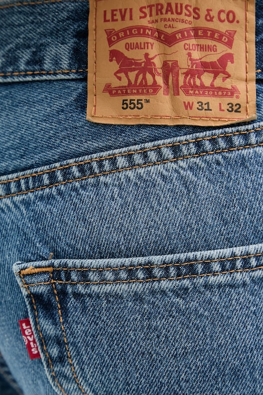 Levi's jeansy niebieski A7223