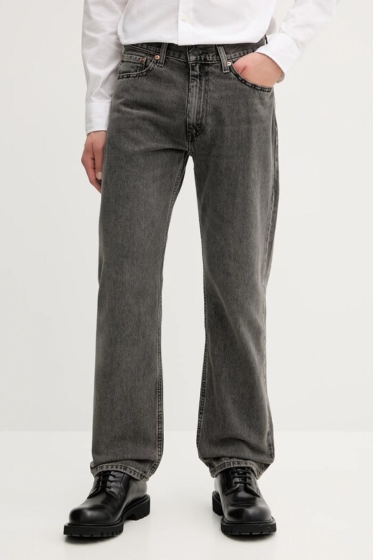 Levi's jeansy 555 RELAXED STRAIGHT szary A7223