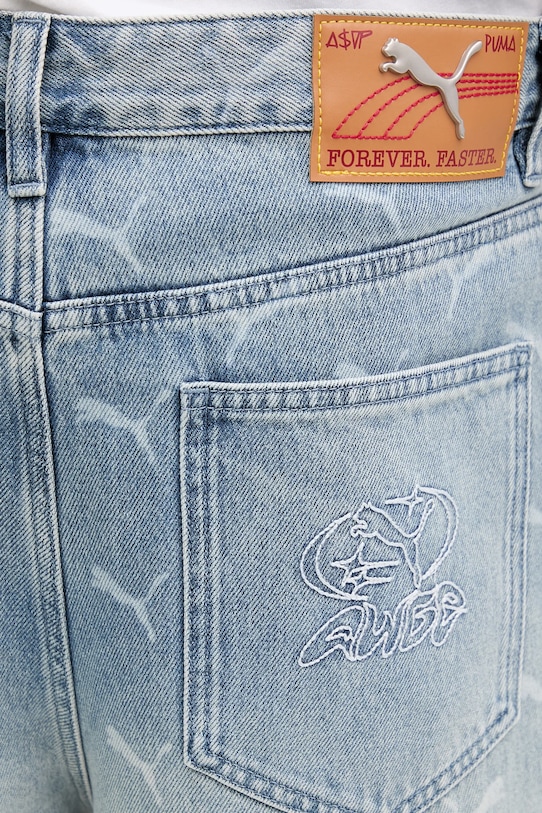 Puma jeans PUMA x A$AP ROCKY 633428 albastru