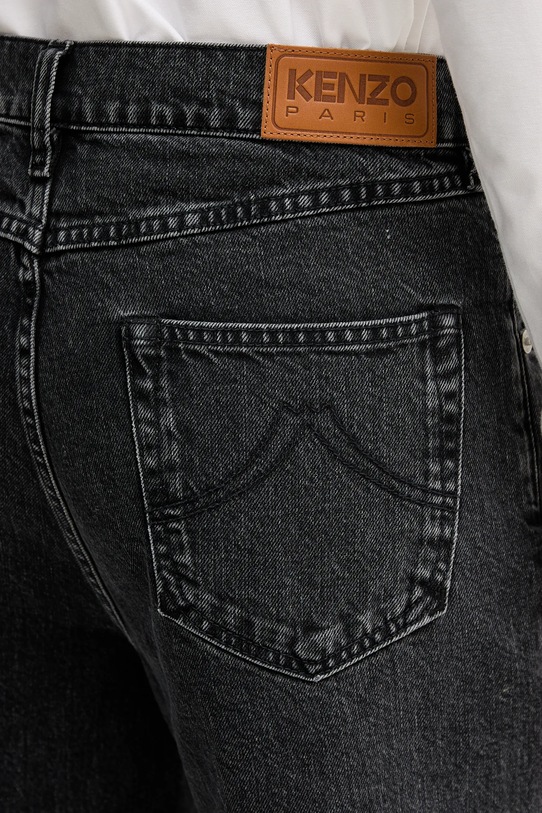 Дънки Kenzo черен FF65DP4306C4
