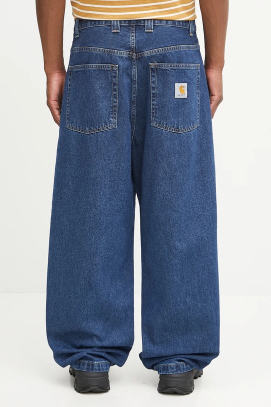 Odzież Carhartt WIP jeansy Brandon I035893.106 granatowy