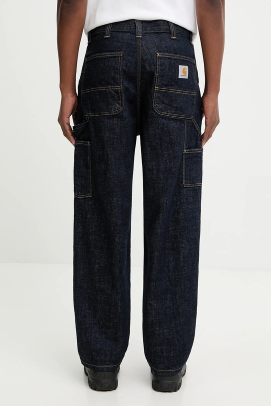 Odzież Carhartt WIP jeansy OG Double Knee I035797.102 granatowy