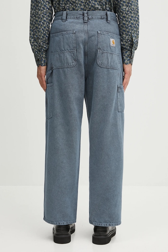 Odzież Carhartt WIP jeansy OG Single Knee I035819.36AGD niebieski