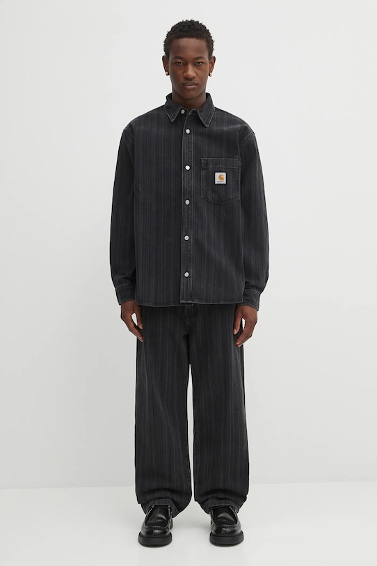 Дънки Carhartt WIP Rylan I035562.32I06 черен