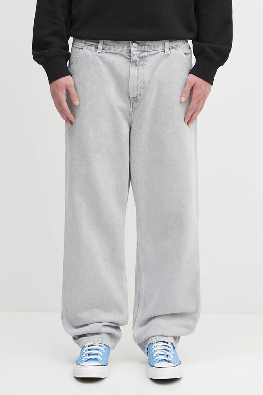 Дънки Carhartt WIP Single Knee сив I035826.895F
