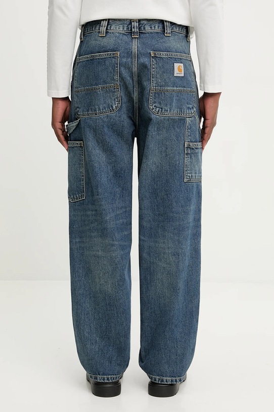 Odzież Carhartt WIP jeansy OG Double Knee I035797.014L granatowy
