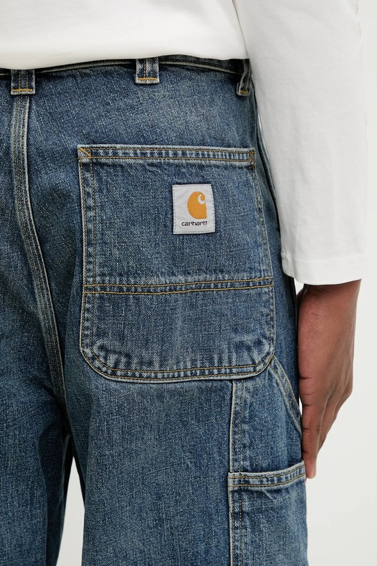 Carhartt WIP jeansy OG Double Knee granatowy I035797.014L
