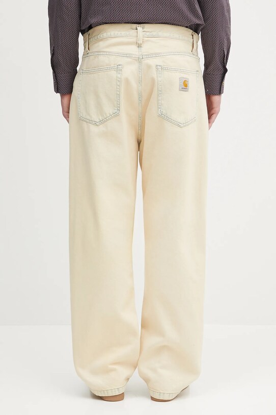 Odzież Carhartt WIP jeansy bawełniane Landon I030468.01SN beżowy