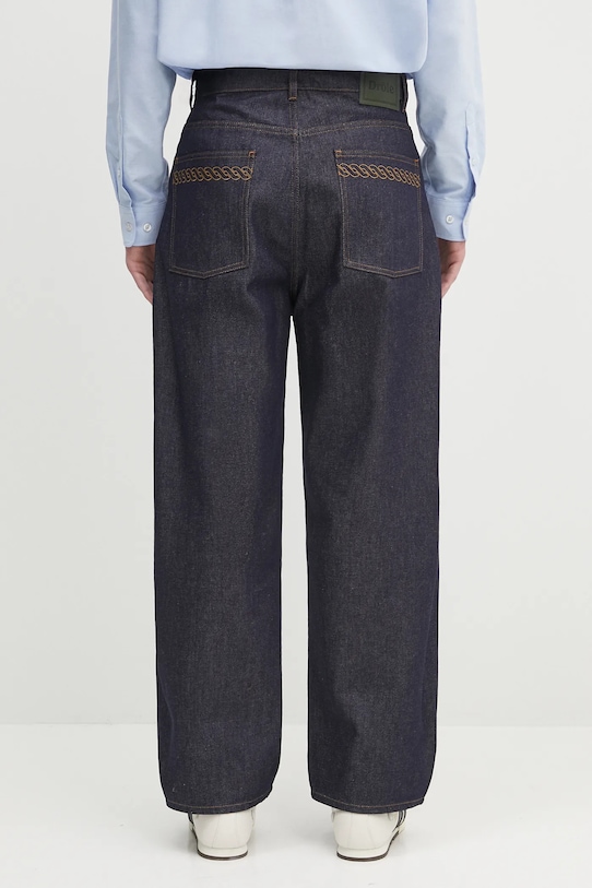 Одежда Джинсы Drôle de Monsieur Le Jean Baggy Brut H.BP168.CO211 голубой