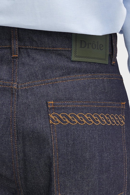 Джинсы Drôle de Monsieur Le Jean Baggy Brut голубой H.BP168.CO211