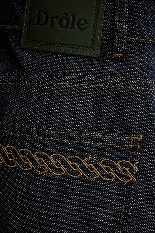 Drôle de Monsieur jeansy Le Jean Baggy Brut niebieski H.BP168.CO211