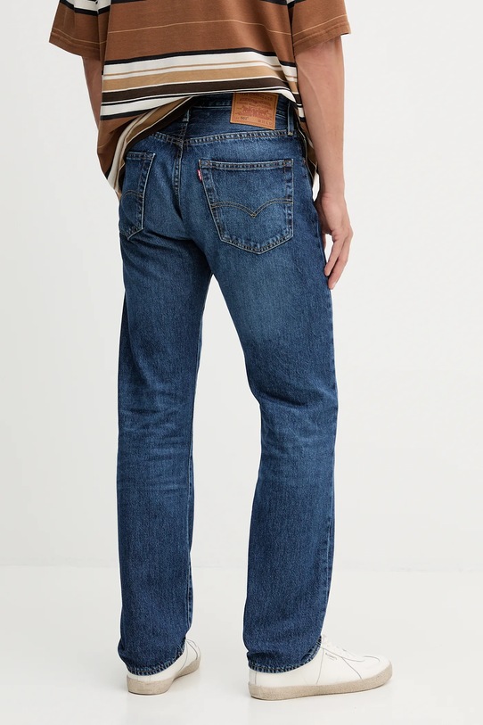 Odzież Levi's jeansy bawełniane 501® LEVIS®ORIGINAL FIT 00501.3737 niebieski