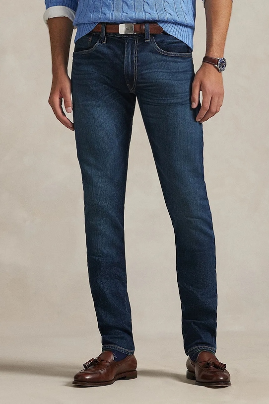 Polo Ralph Lauren jeansy 710982150 granatowy AW25