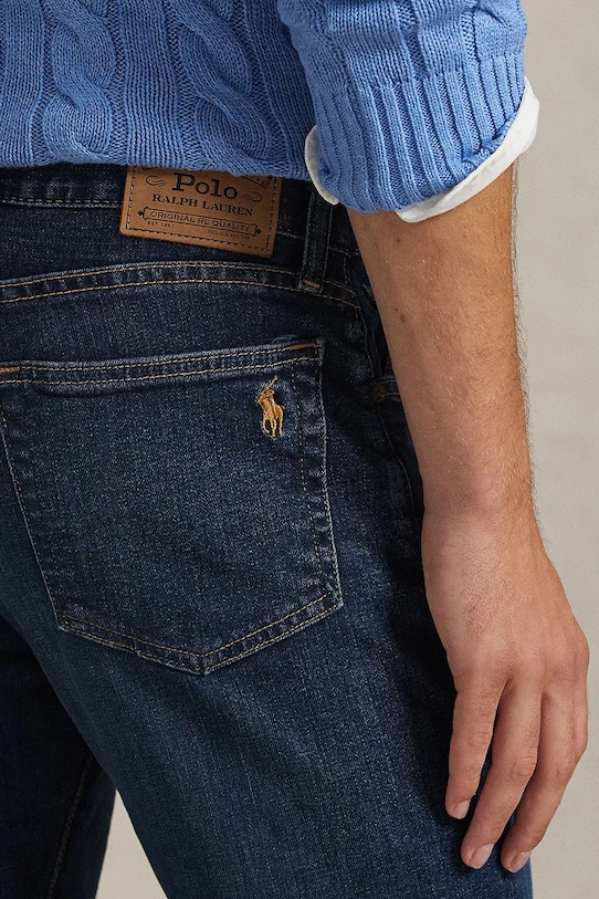 Polo Ralph Lauren jeansy 710982150 granatowy
